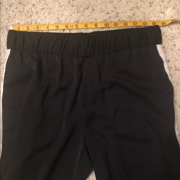 Satin Joggers With White Side Stripe - Picture 6 of 7